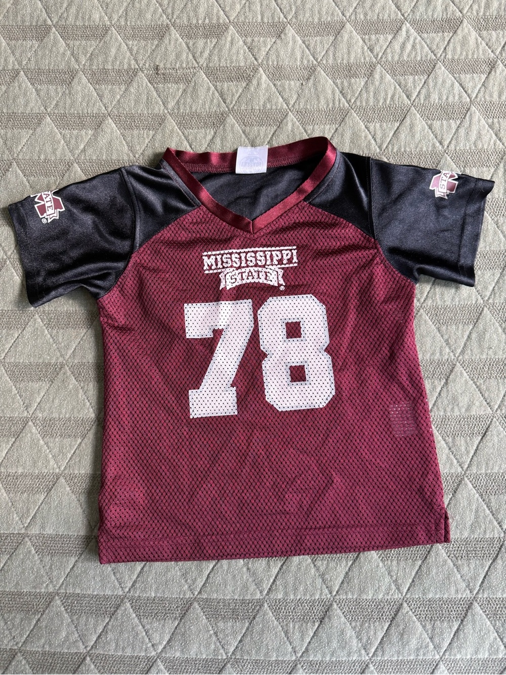 Knights Apparel Youth Maroon & Black Football Jersey Top